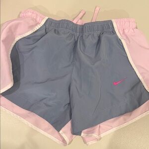 Nike Two-Tone Pink and Blue Shorts